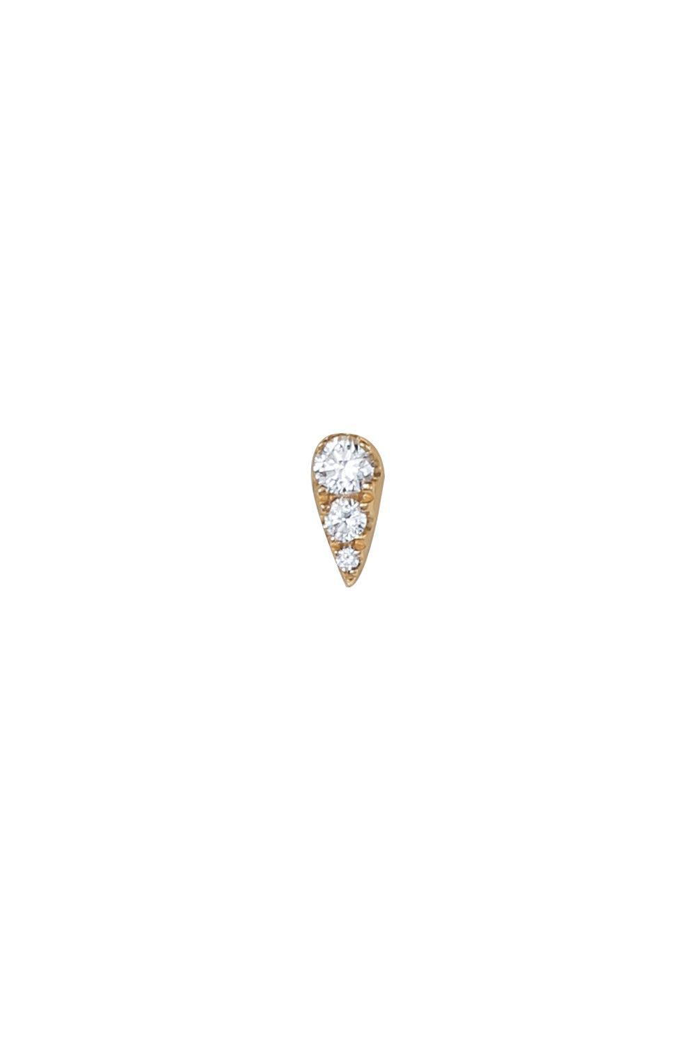 Diamond Elixer End-YELLOW GOLD-JEWELRYFINE JEWELPIERCING-MODERN MOOD