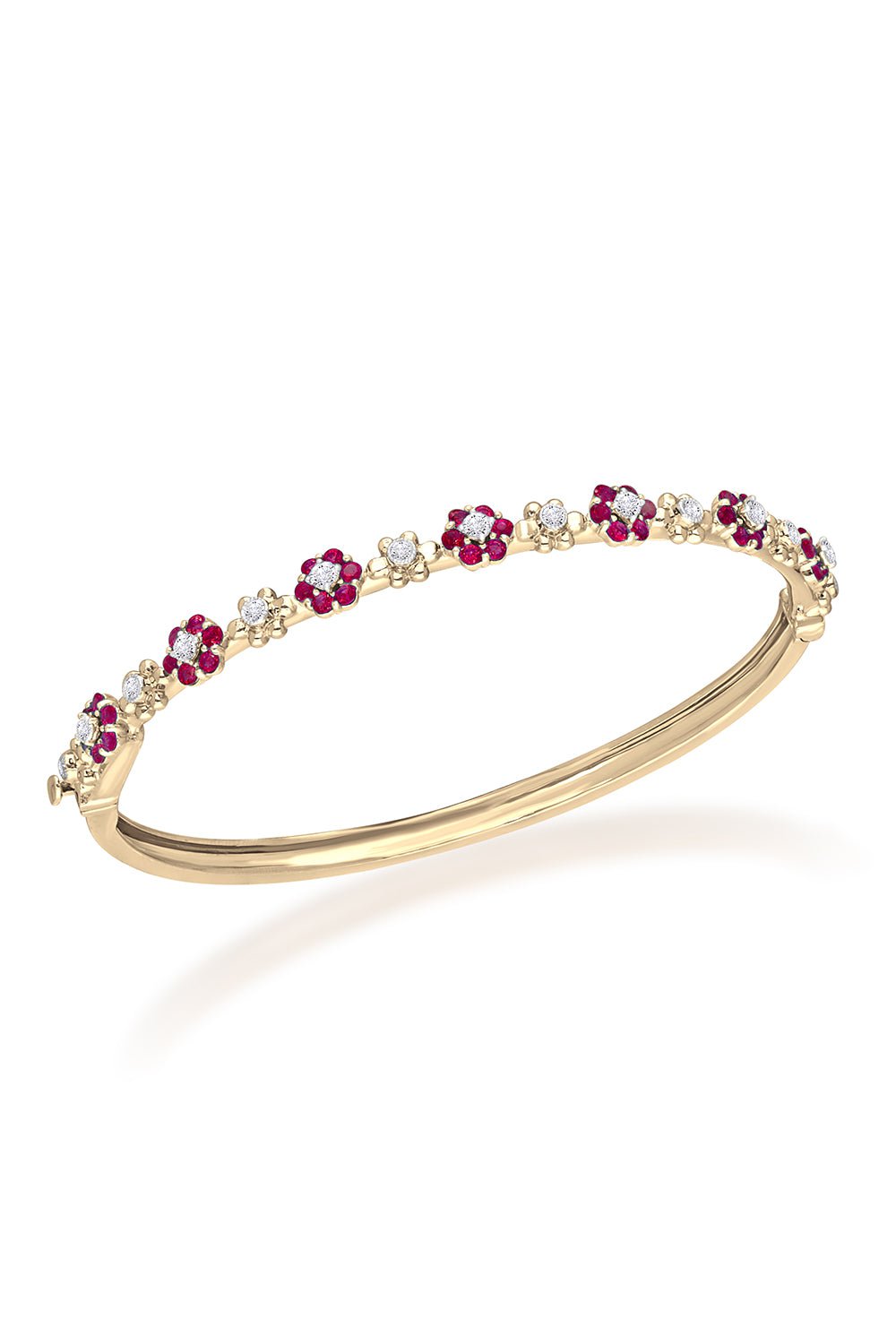 MOKSH-Ruby Kyoto Bracelet-YELLOW GOLD