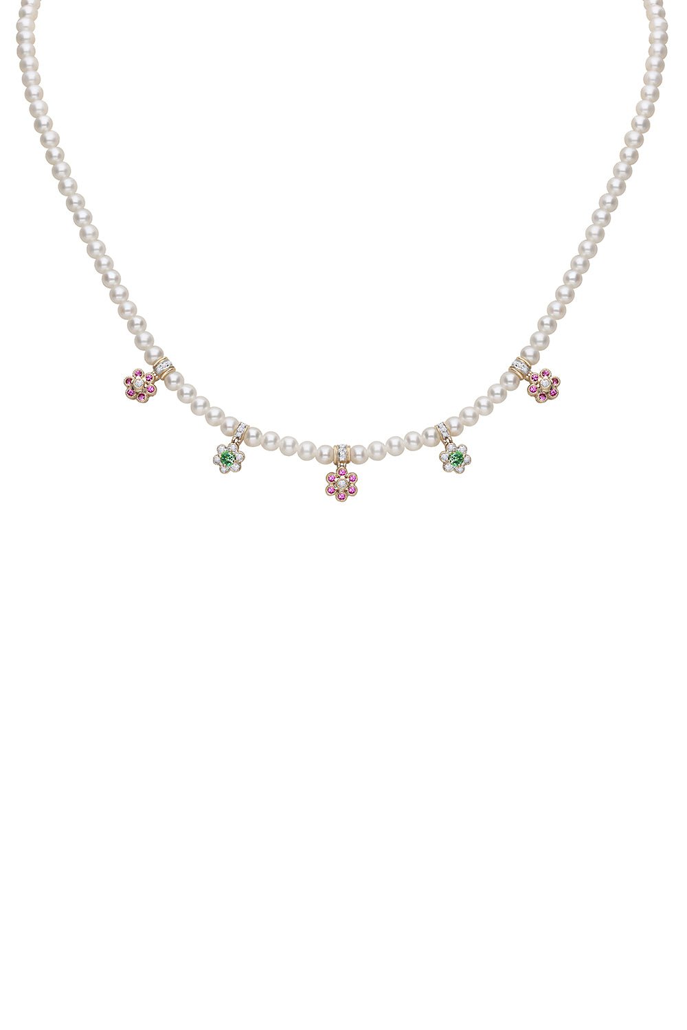 MOKSH-Pearl Kyoto Necklace-YELLOW GOLD
