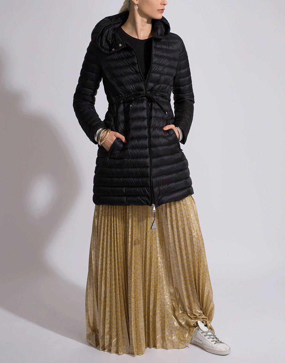 MONCLER-Barbel Giubbotto Long Puffer-