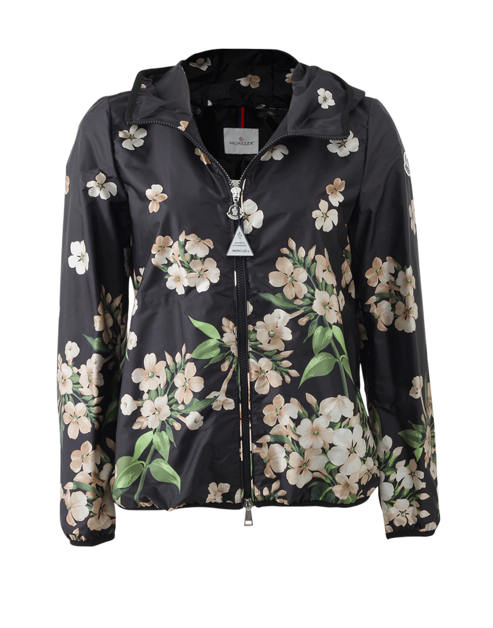 MONCLER-Floral Rain Jacket-
