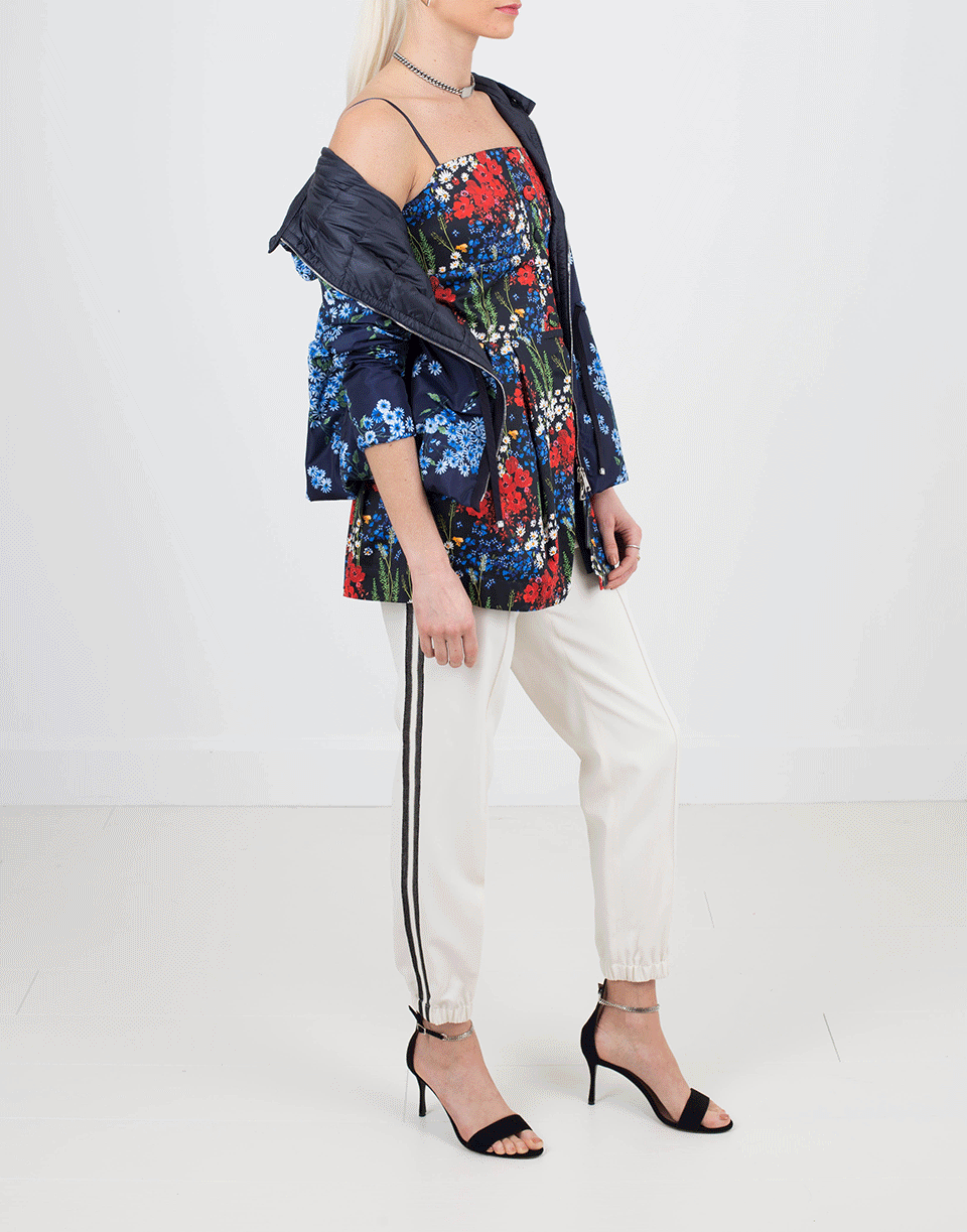 MONCLER-Raief Hooded Floral Jacket-