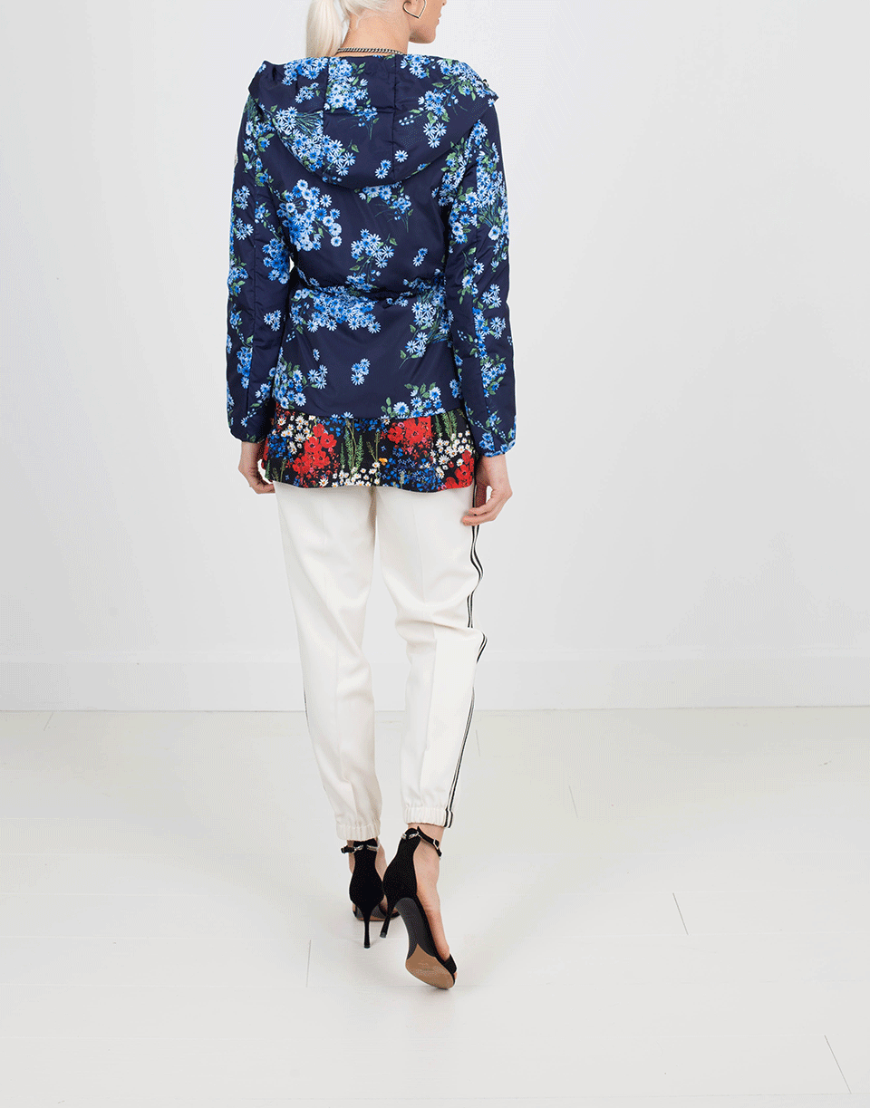 MONCLER-Raief Hooded Floral Jacket-