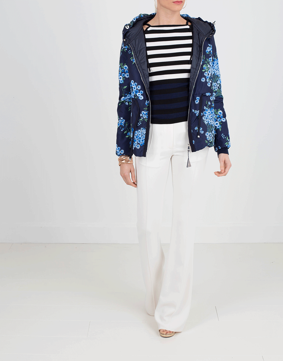 MONCLER-Raief Hooded Floral Jacket-