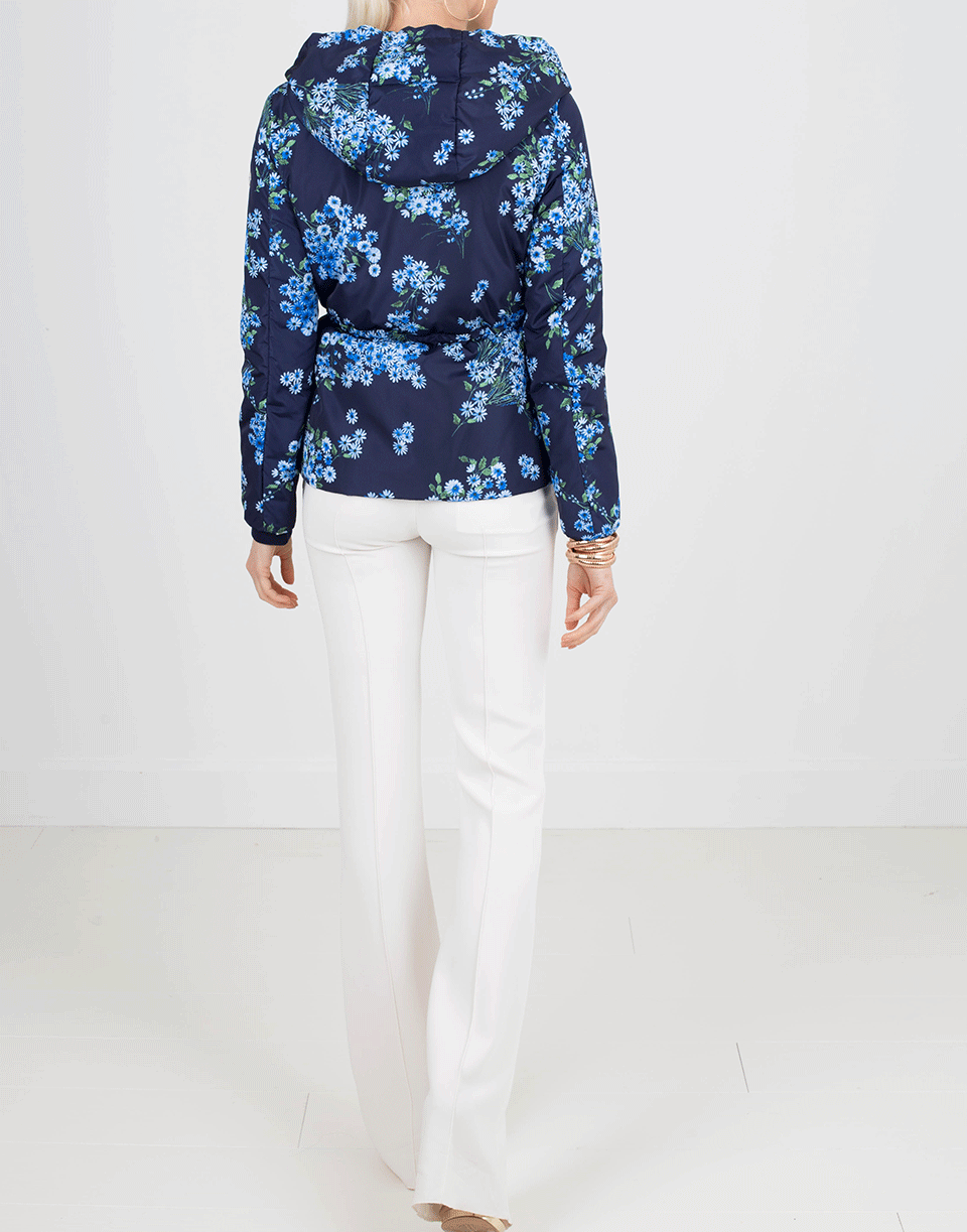 MONCLER-Raief Hooded Floral Jacket-