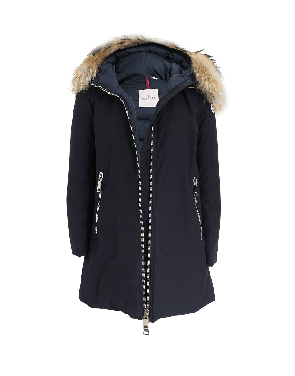 MONCLER-Dimitra Fur Coat-