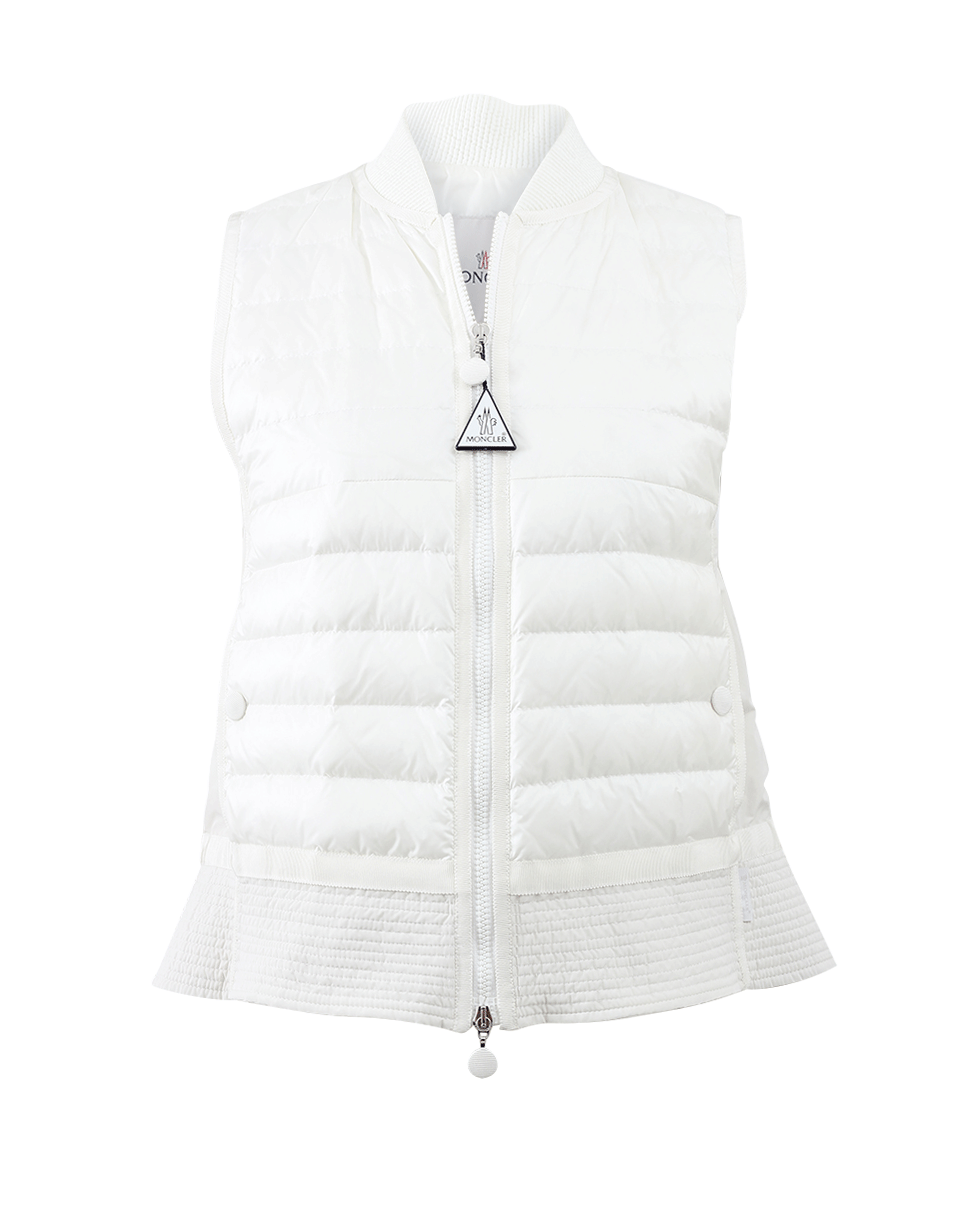 MONCLER-Tournesol Peplum Vest-