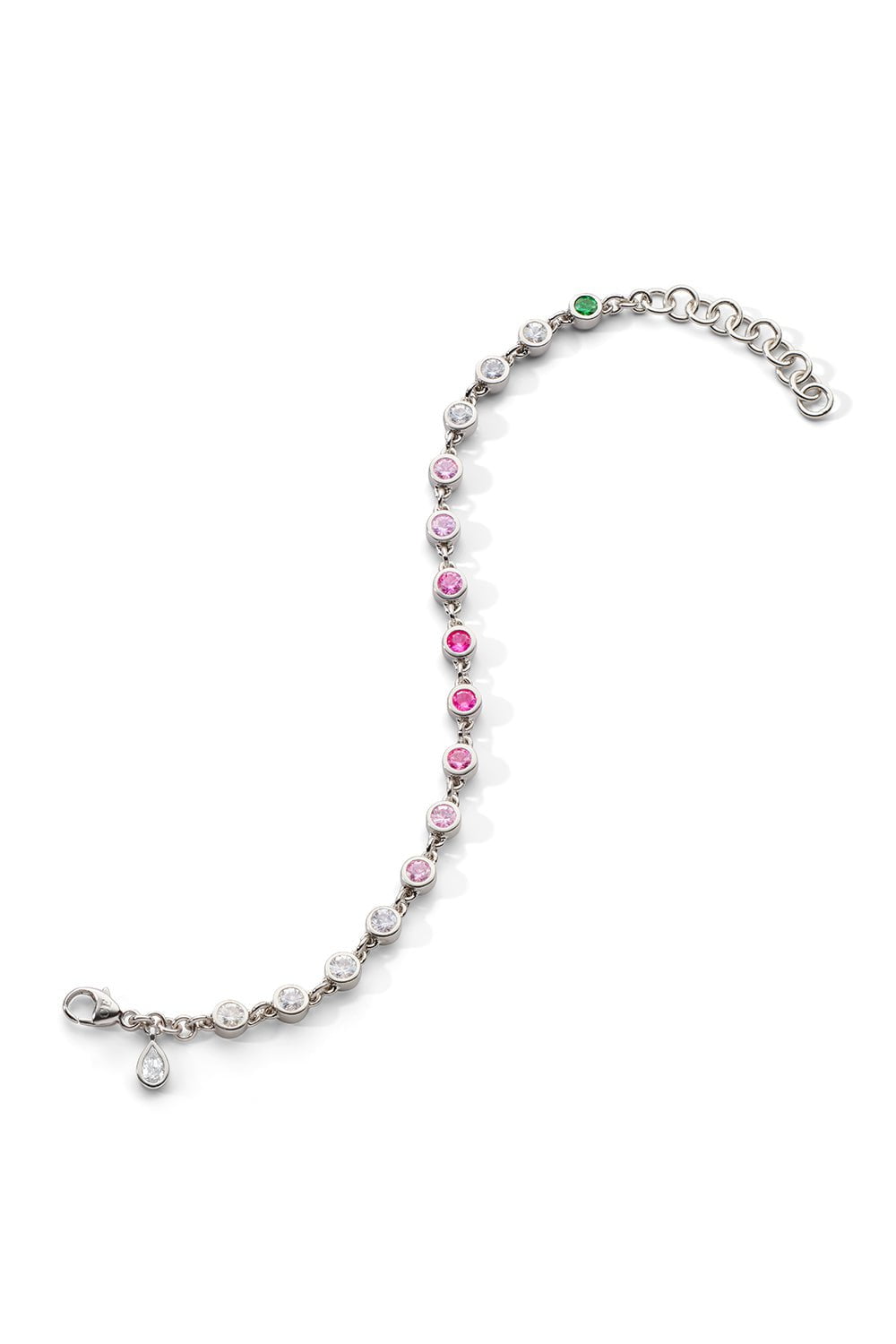 MONICA RICH KOSANN-Ombre Sapphire Tennis Bracelet-