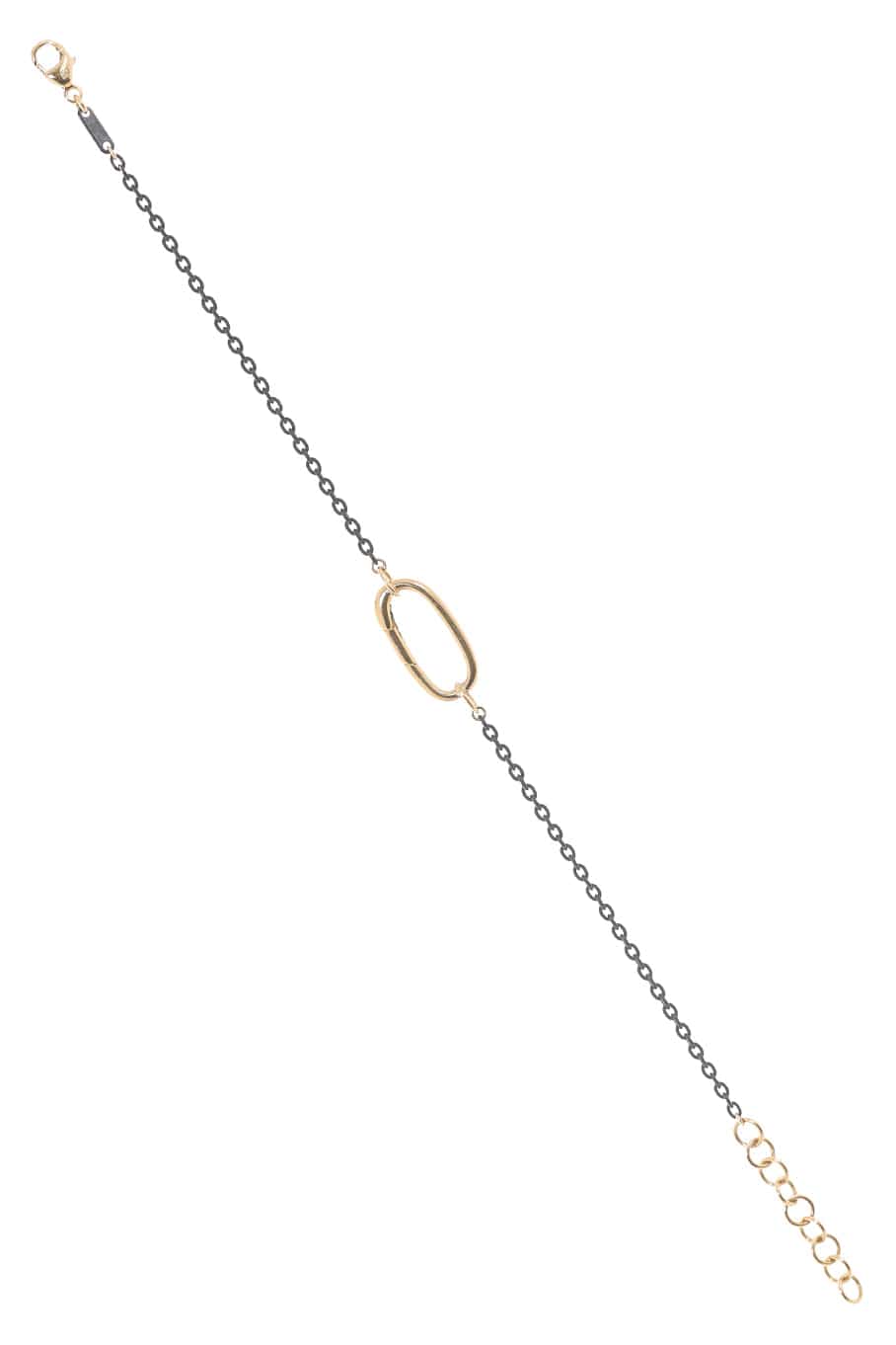 MONICA RICH KOSANN-Gold Enhancer Bracelet-STEEL