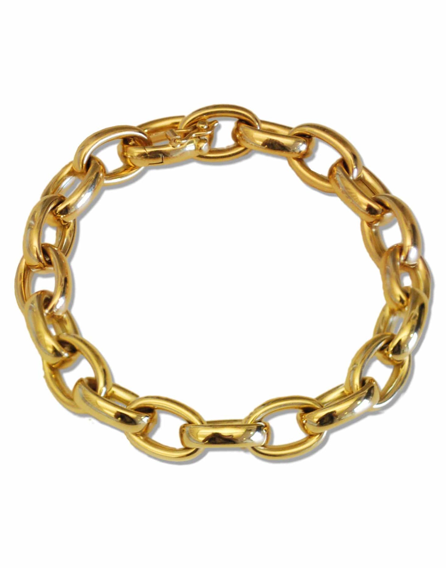 MONICA RICH KOSANN-Elizabeth Link Bracelet-YELLOW GOLD