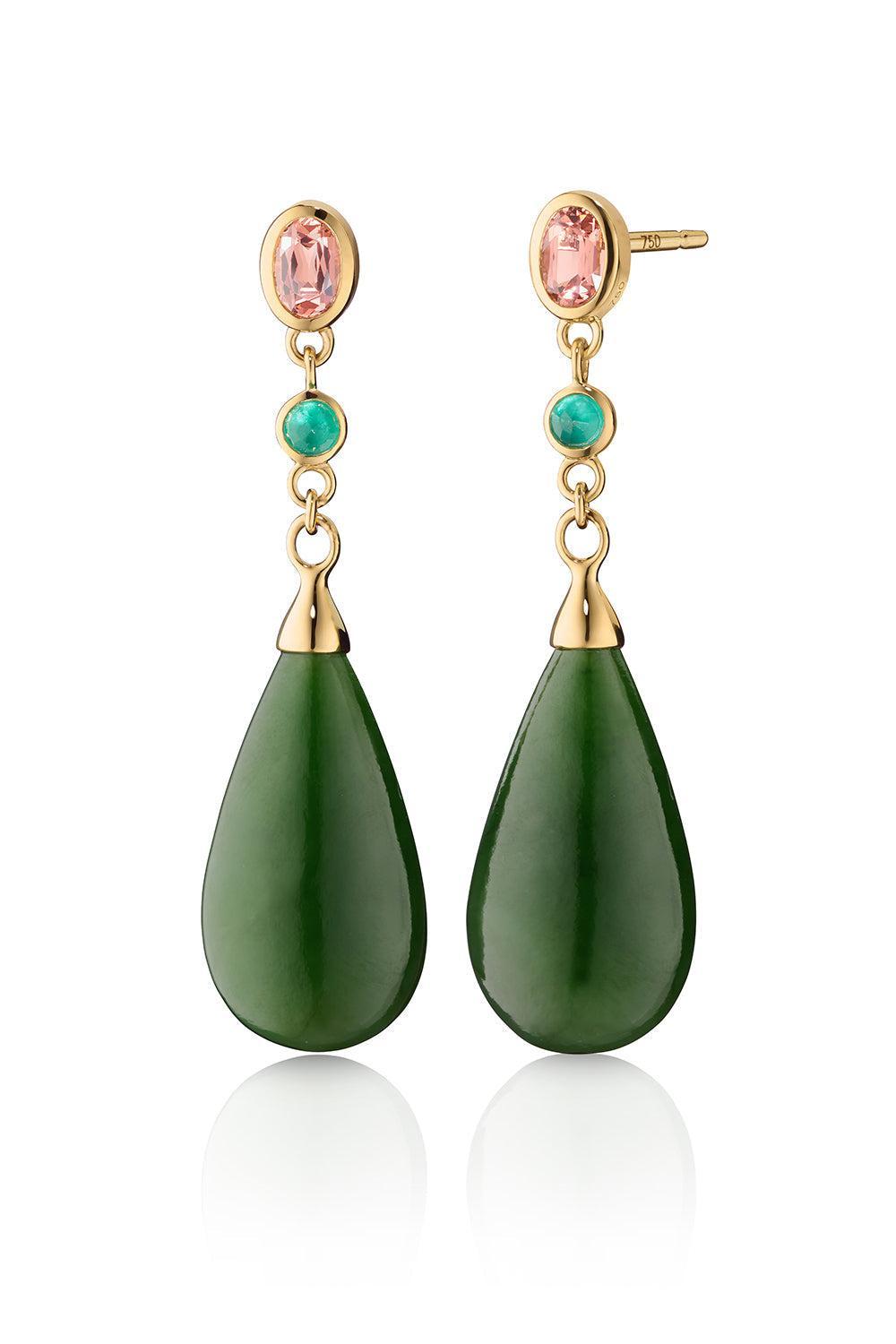 “Aurora” Drop Earrings-YELLOW GOLD-JEWELRYFINE JEWELEARRING-MONICA RICH KOSANN