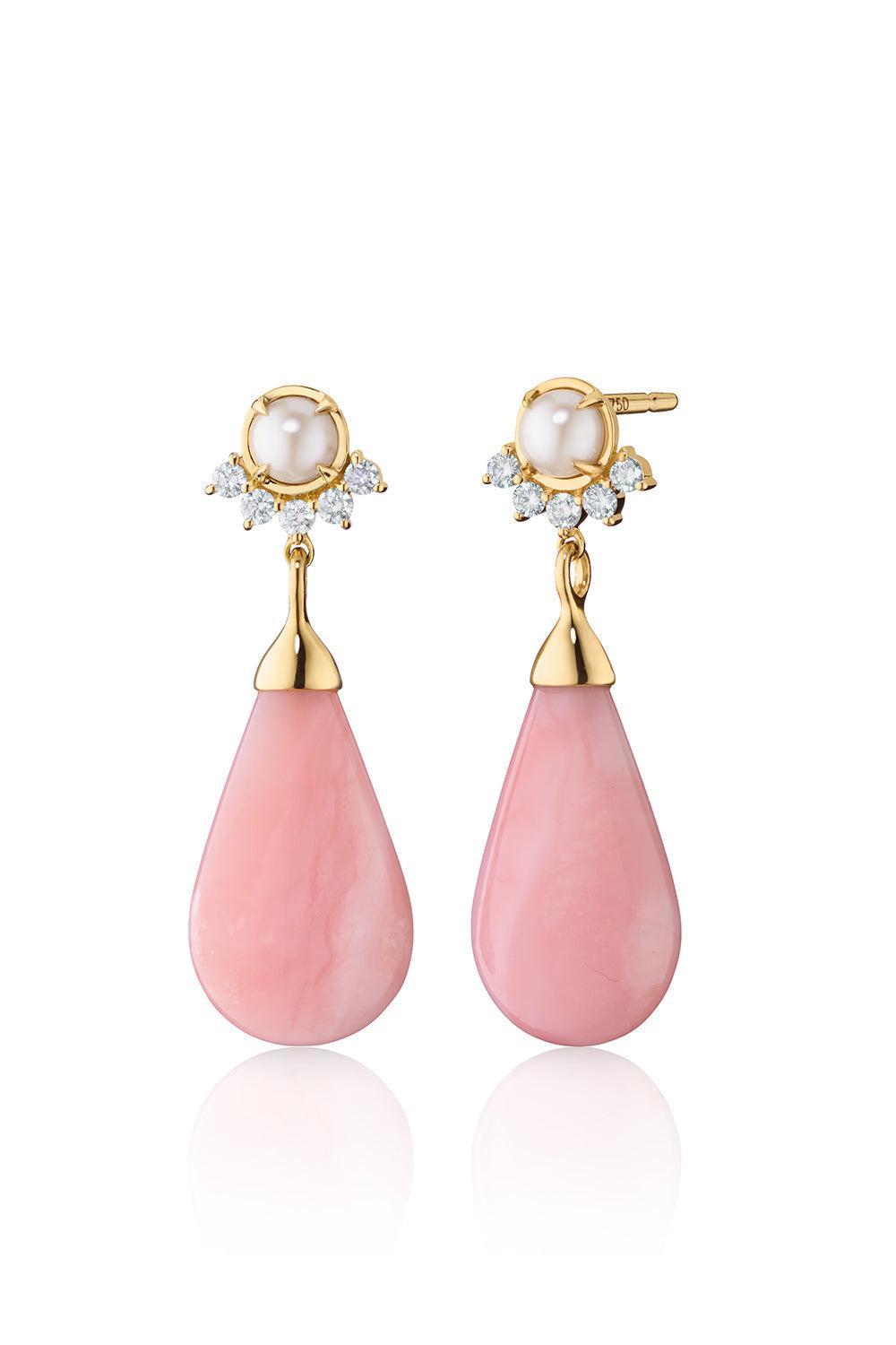 “Moonrise” Drop Earrings-YELLOW GOLD-JEWELRYFINE JEWELEARRING-MONICA RICH KOSANN