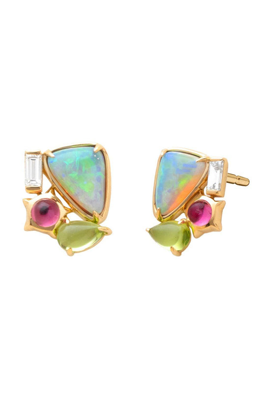 Nebula Earrings-YELLOW GOLD-JEWELRYFINE JEWELEARRING-MONICA RICH KOSANN