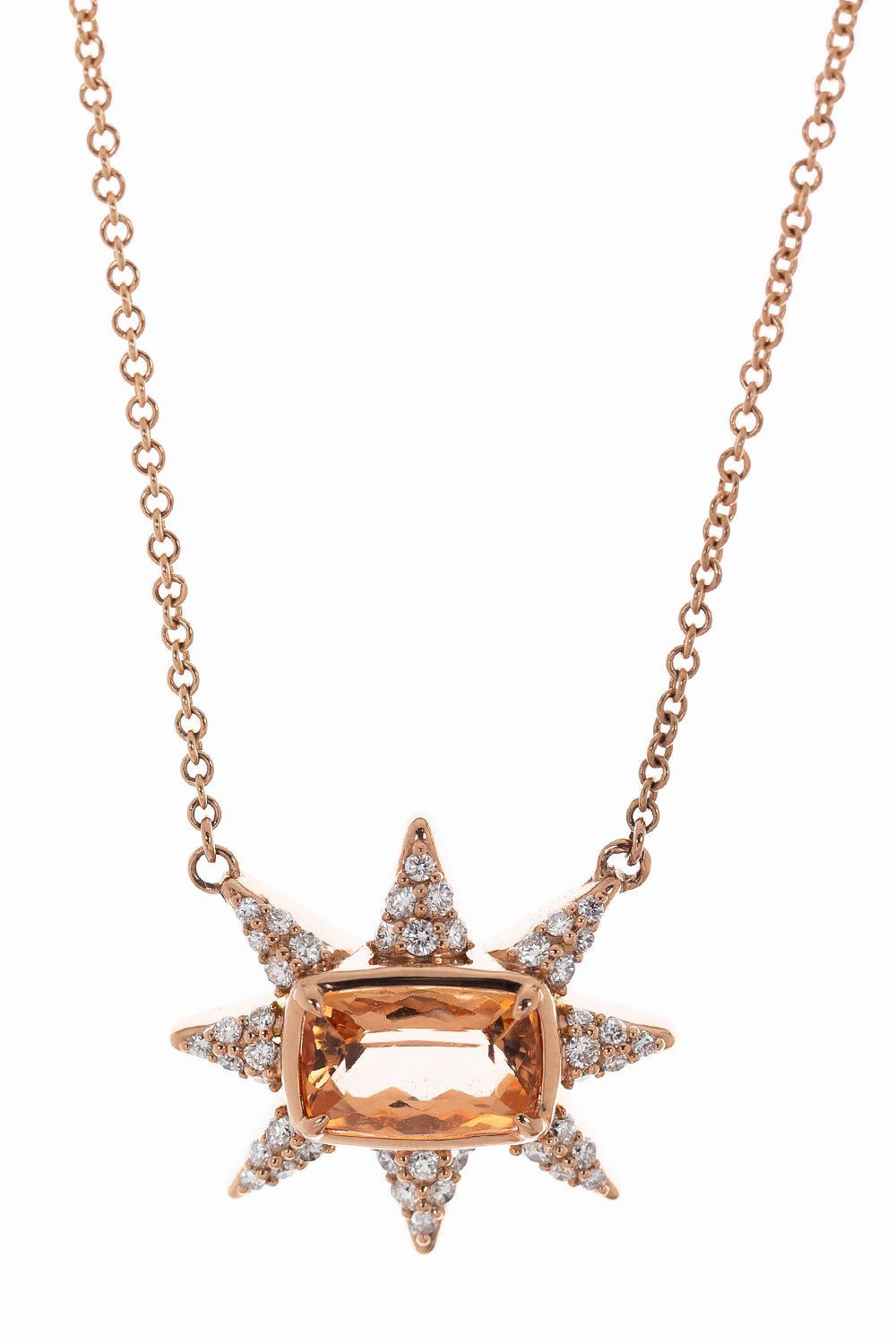 MONICA RICH KOSANN-Special Edition Imperial Star Necklace-ROSE GOLD