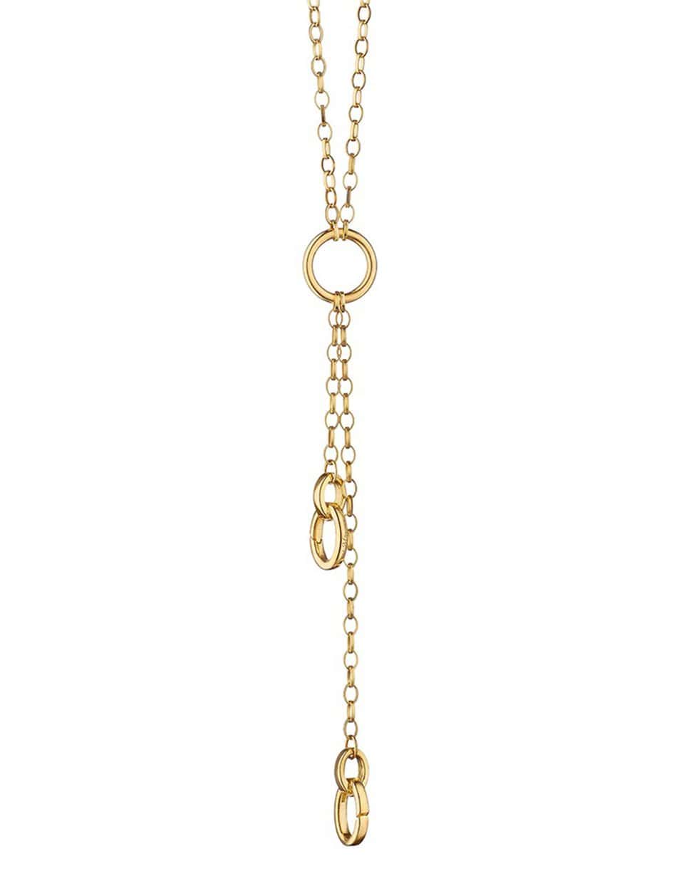 MONICA RICH KOSANN-3 Station Charm Enhancer-YELLOW GOLD