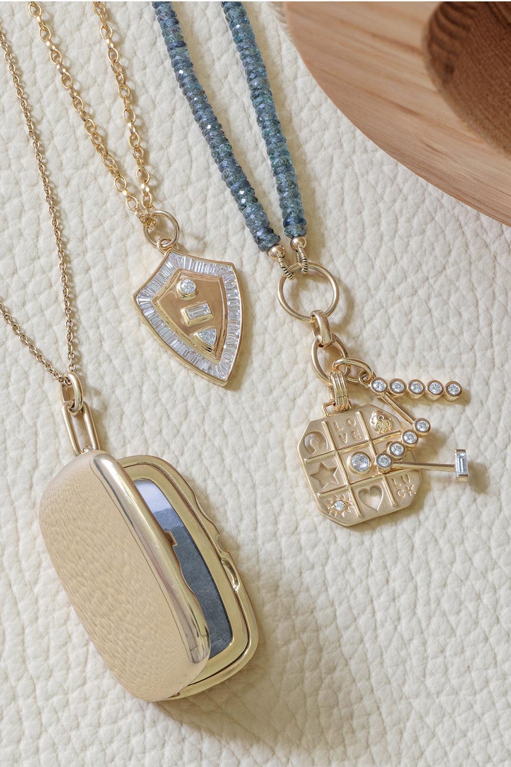 Large Slim "Finn" Locket-YELLOW GOLD-JEWELRYFINE JEWELNECKLACE O-MONICA RICH KOSANN