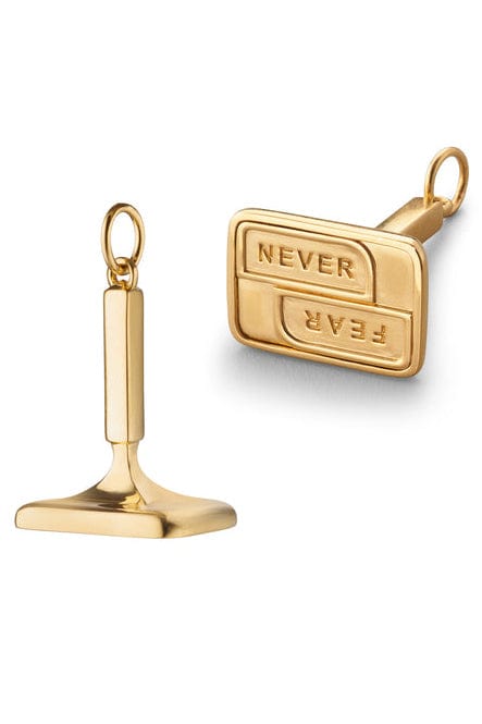 MONICA RICH KOSANN-Never Fear Pendant-YELLOW GOLD