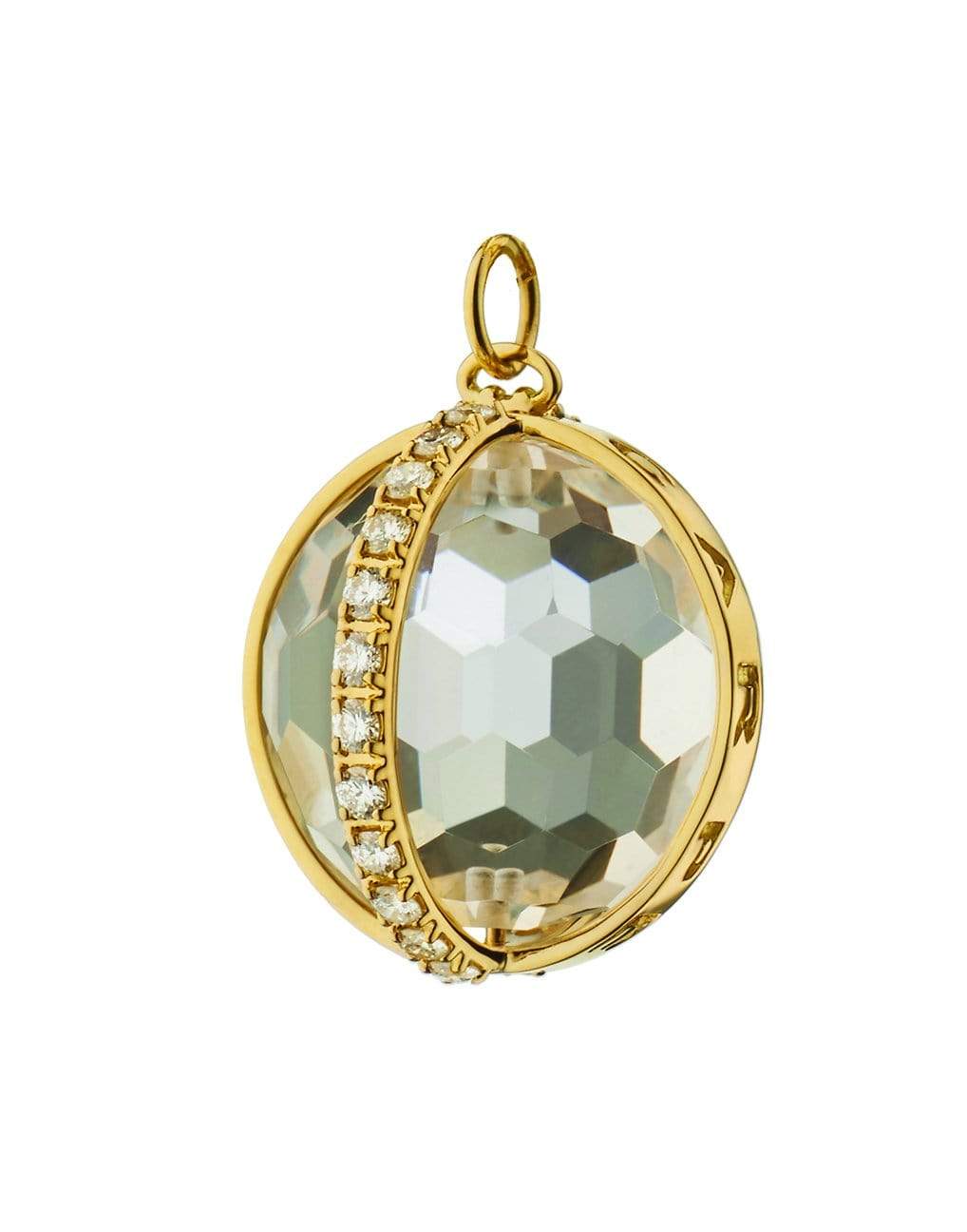 MONICA RICH KOSANN-XL Carpe Diem Charm-YELLOW GOLD