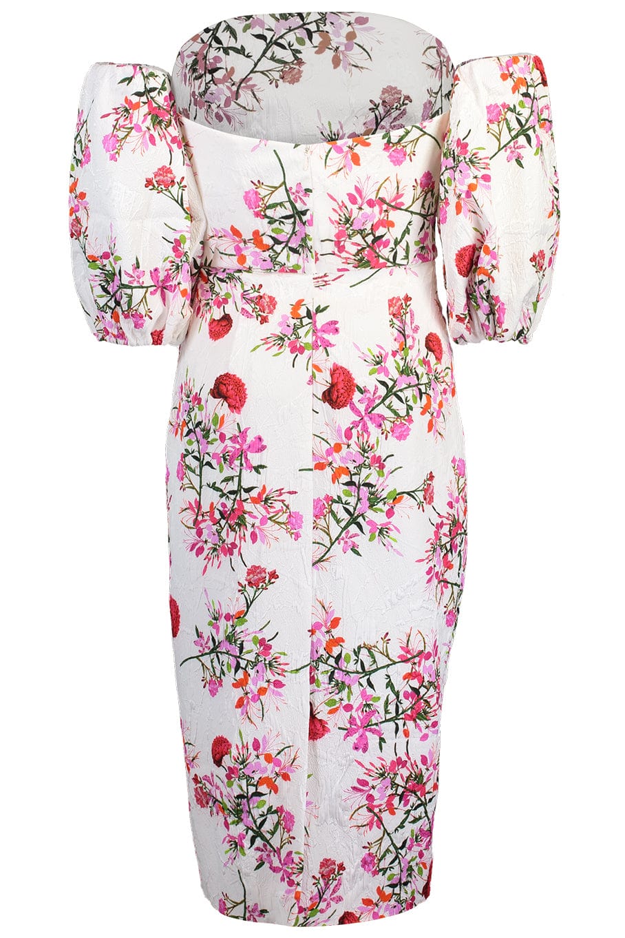 MONIQUE LHUILLIER-Strapless Sheath Dress-