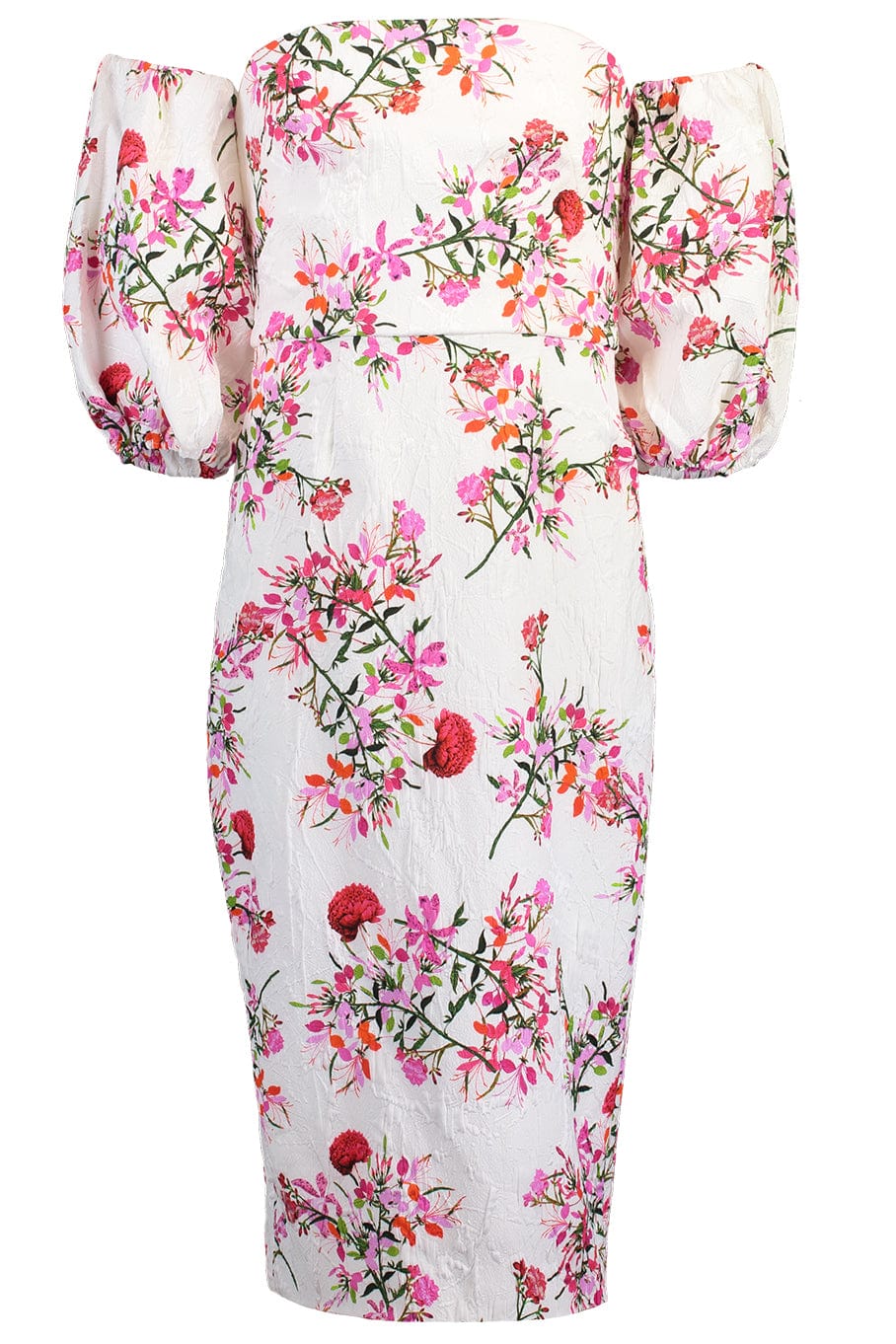 MONIQUE LHUILLIER-Strapless Sheath Dress-