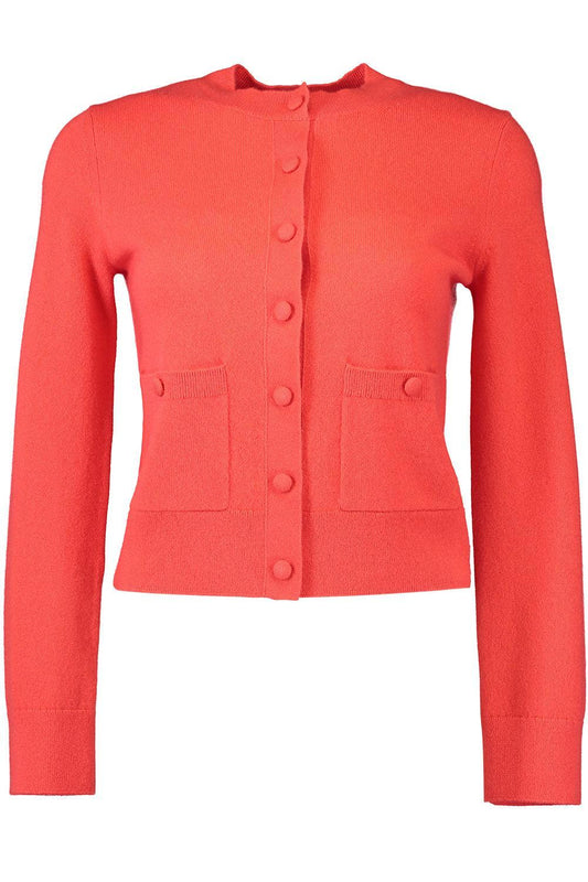 Button Front Cardigan-POPPY-XS-CLOTHINGTOPCARDIGAN-MONIQUE LHUILLIER