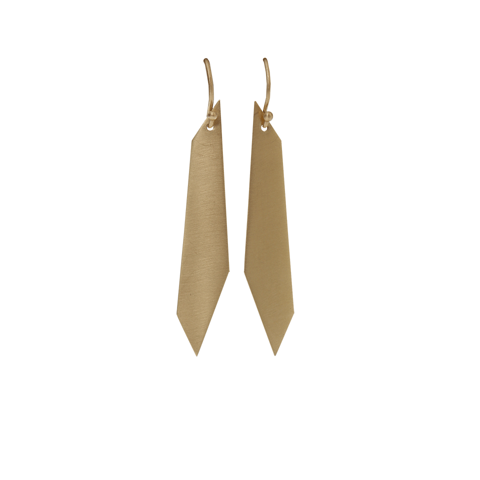 MONIQUE PEAN-Signature Geometric Earrings-YELLOW GOLD