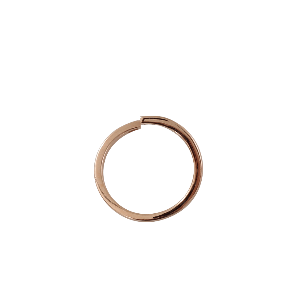 MONIQUE PEAN-Open Diamond Baguette Band-ROSE GOLD