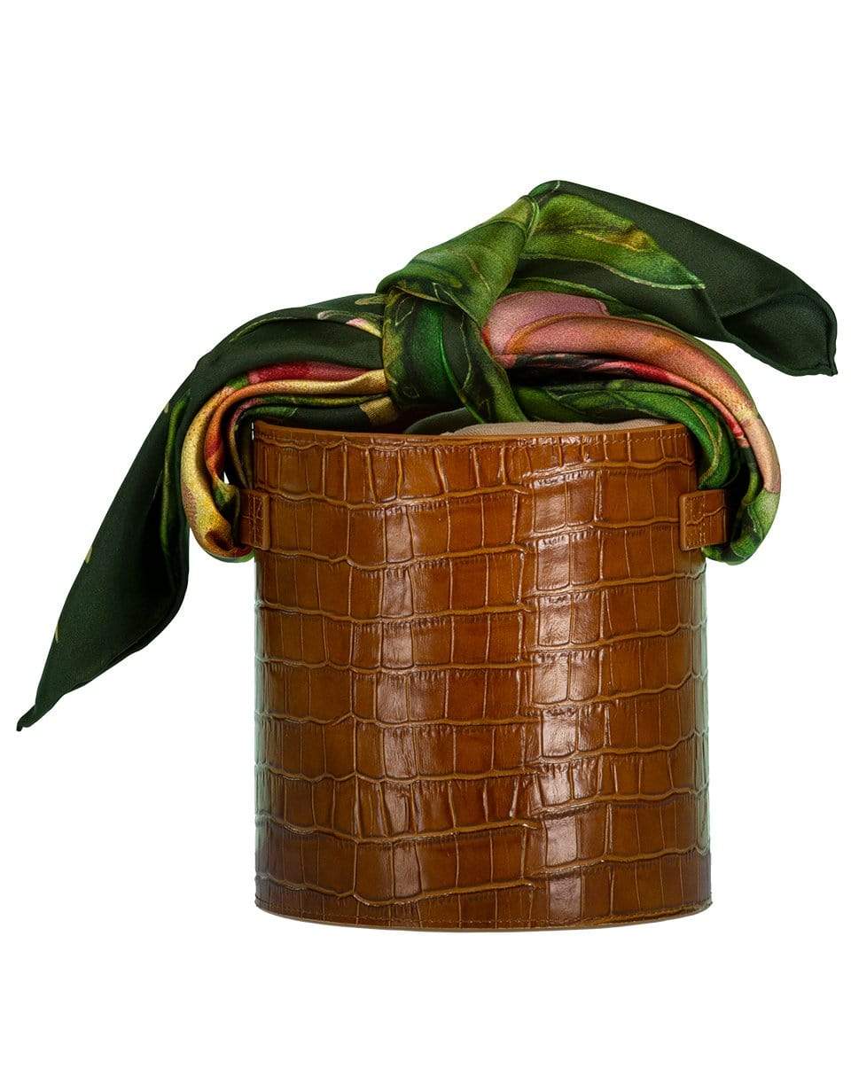 MONTUNAS-Isla Bucket Bag-COGNAC