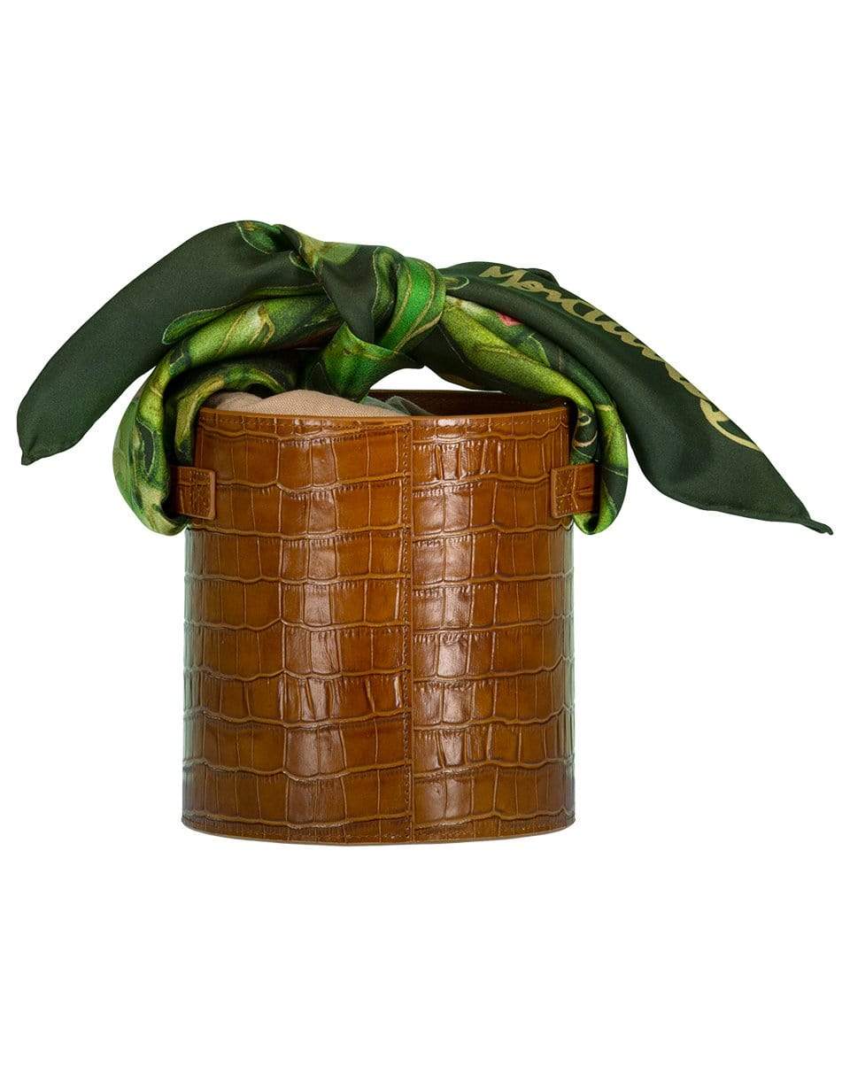 MONTUNAS-Isla Bucket Bag-COGNAC