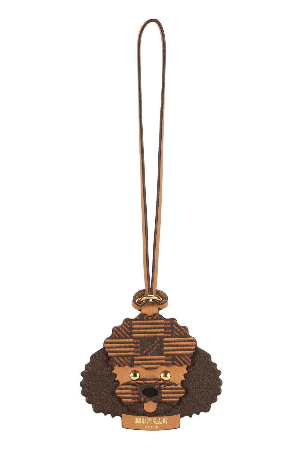 Poodle Charm-BROWN-HANDBAGACCESSORIES-MOREAU