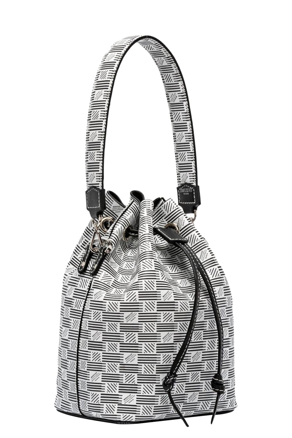 MOREAU-La Pon PM Bucket Bag-BLANC