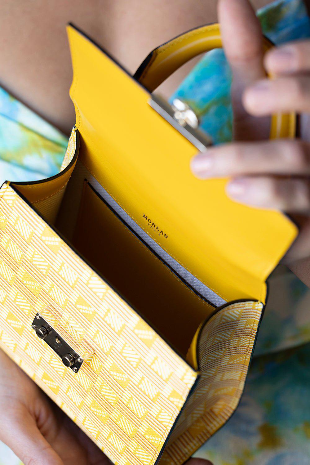 MOREAU-Mune Canvas Bag BB - Yellow-YELLOW