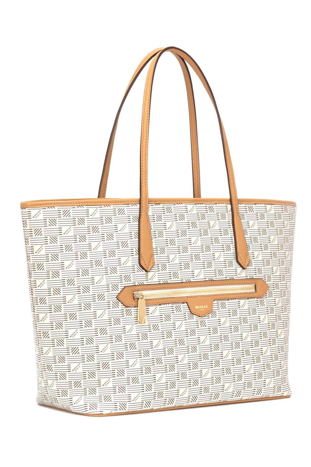 Monaco Tote - Champagne Cappuccino-CHAMPAGNE/CAPPUCINO-O/S-HANDBAGTOTES-MOREAU