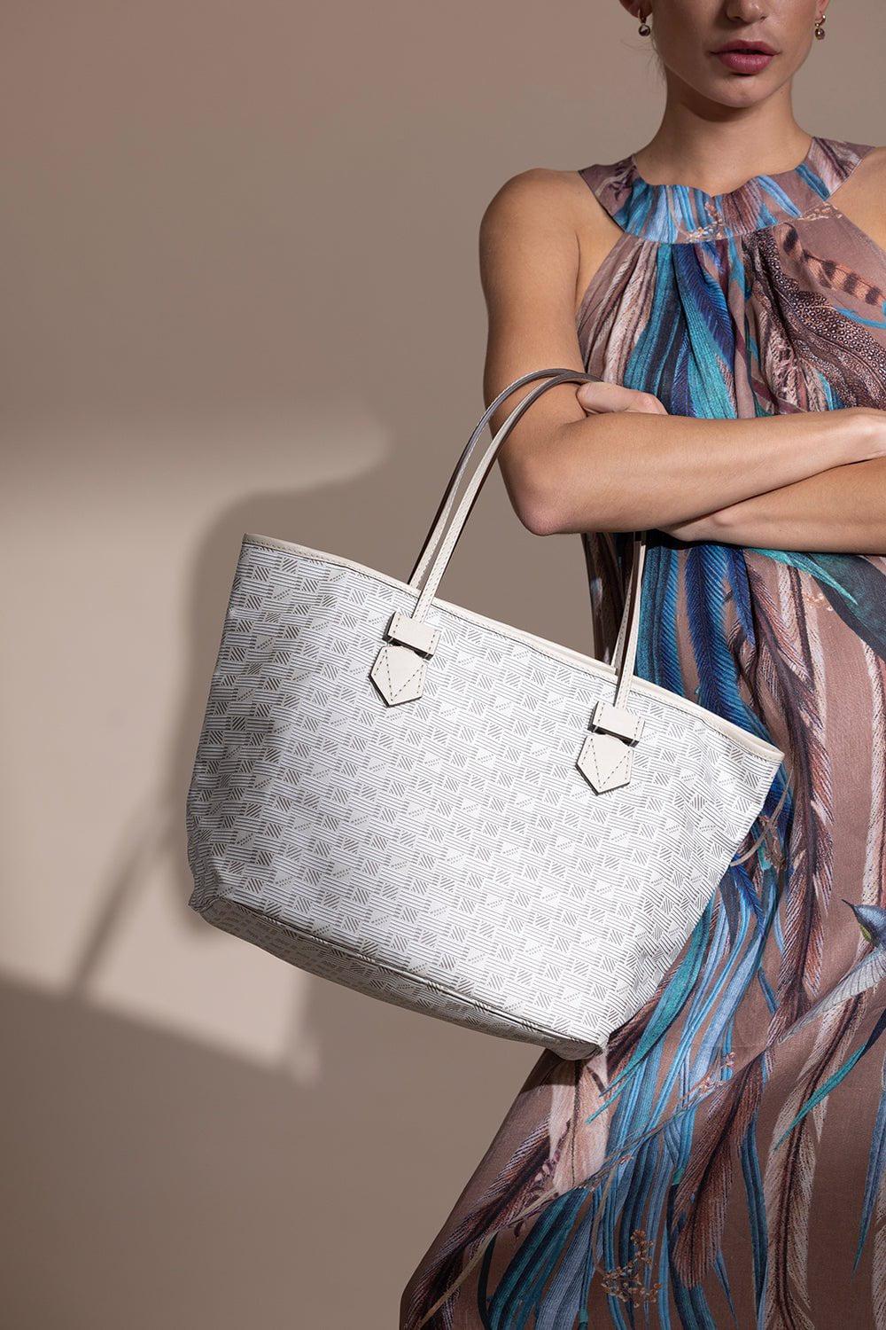 MOREAU-St Tropez Tote - Milk-MILK