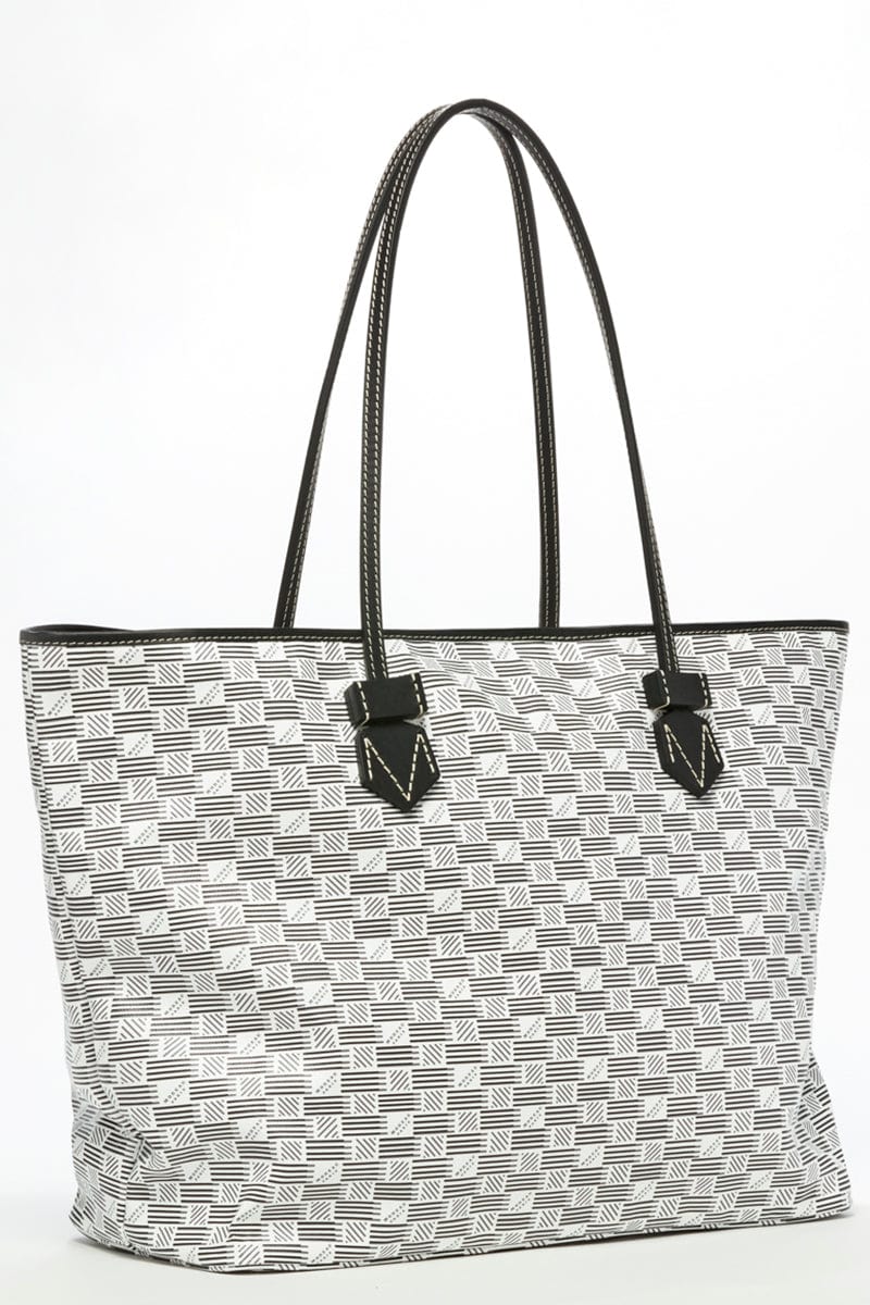 MOREAU-Saint Tropez Tote - White-WHITE