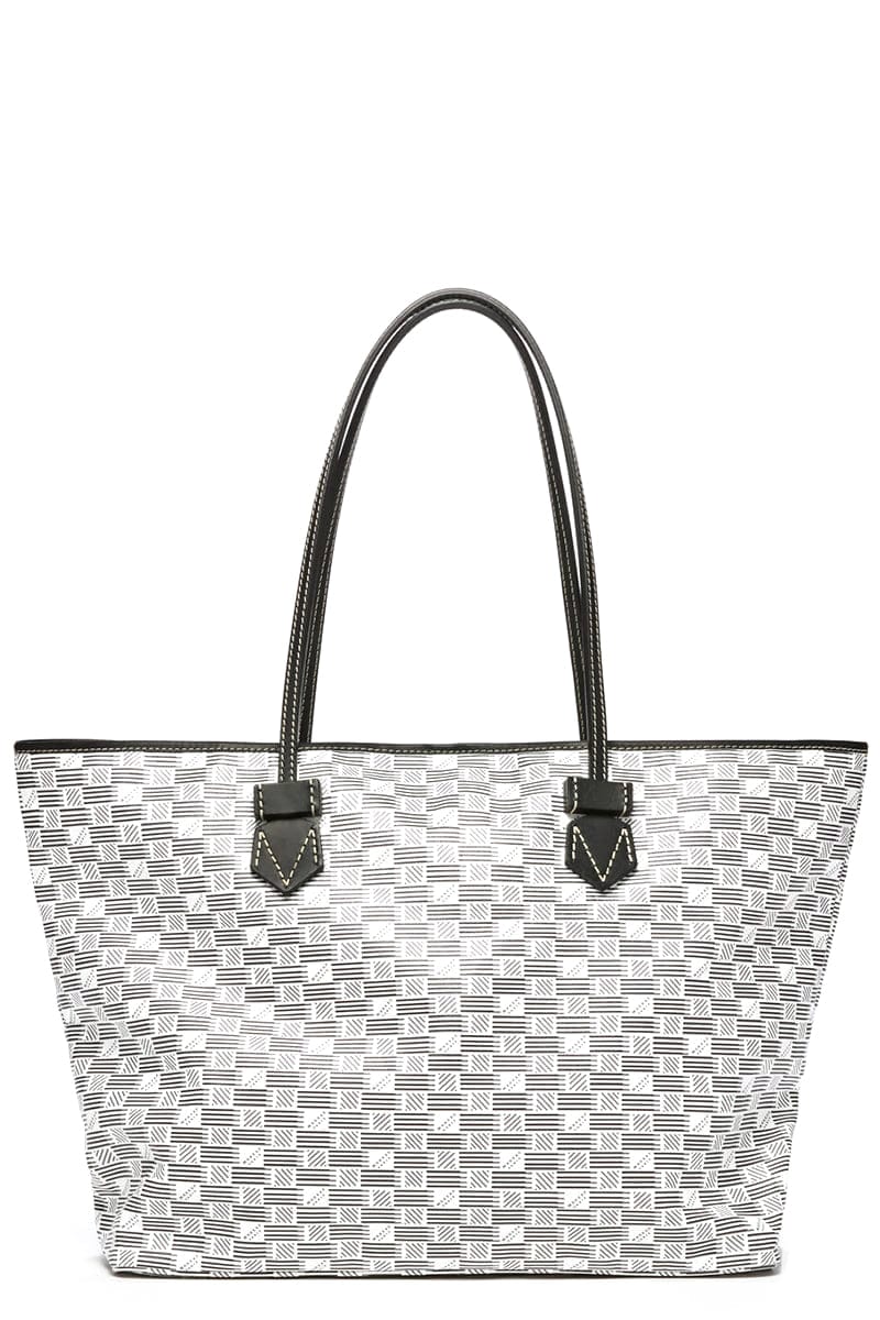 MOREAU-Saint Tropez Tote - White-WHITE