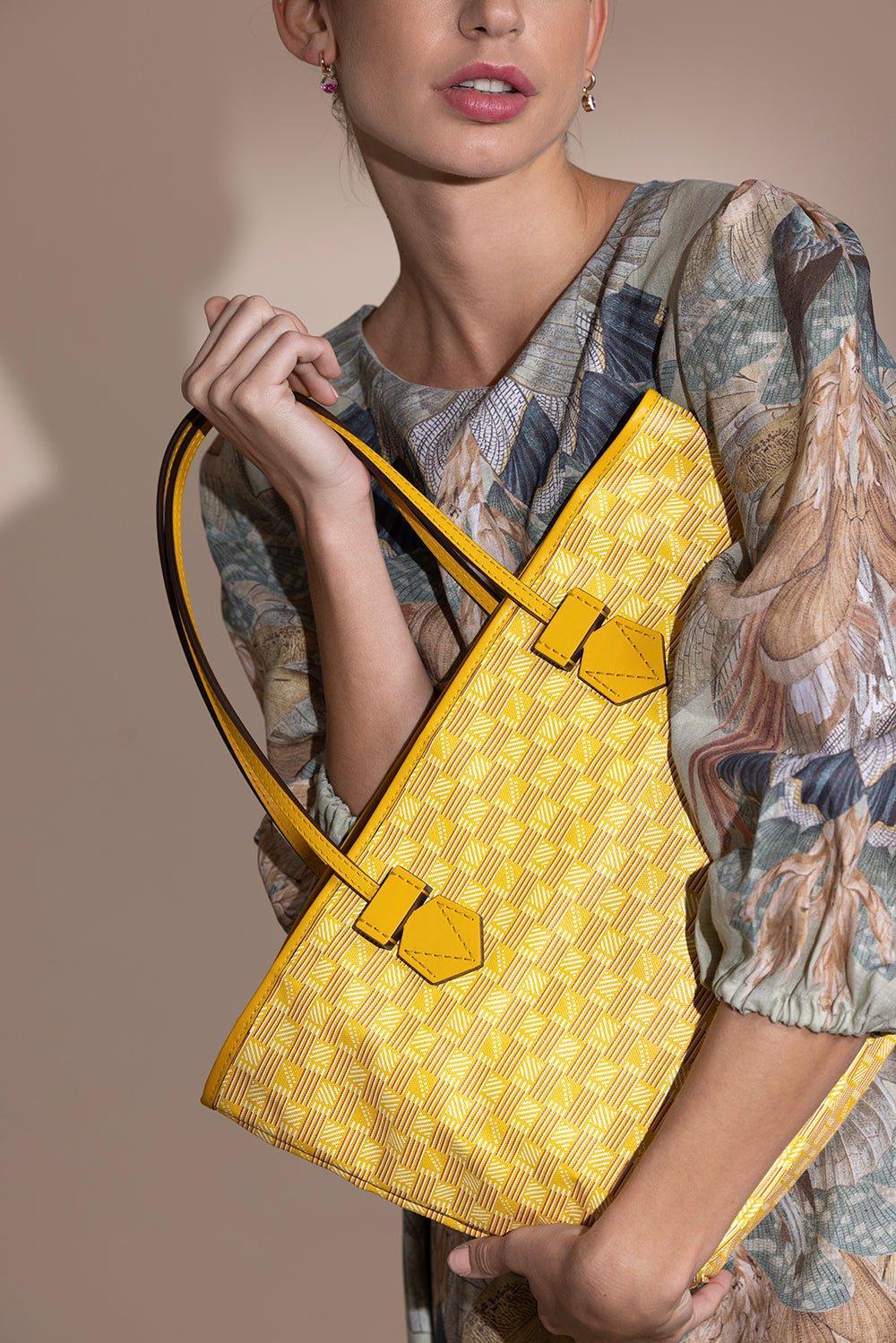 MOREAU-St Tropez Tote - Yellow-YELLOW