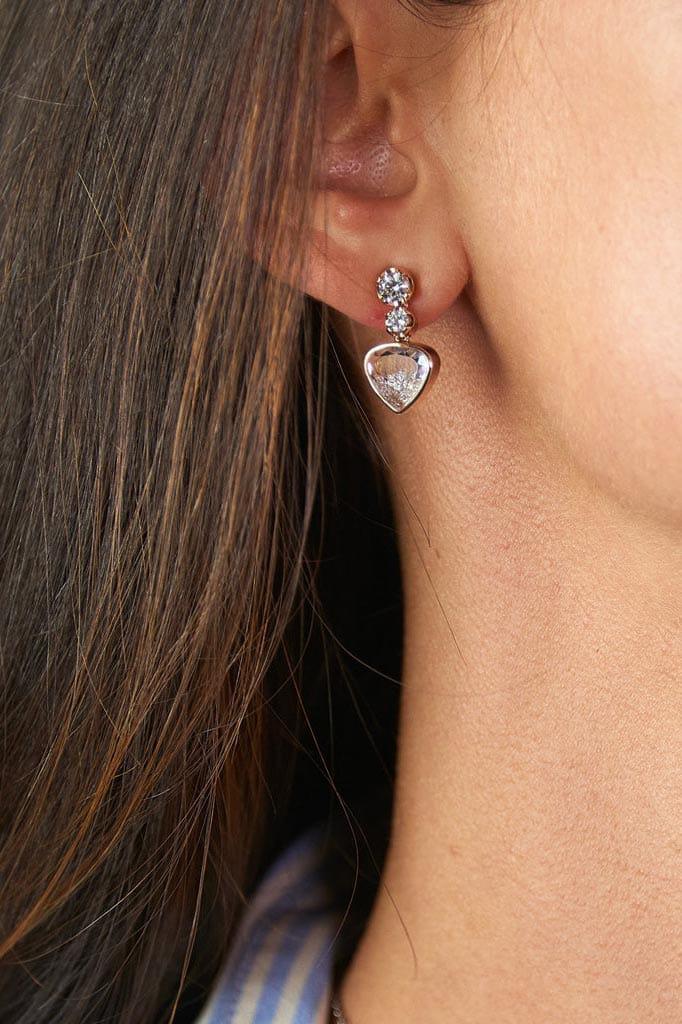 MORITZ GLIK-Menina Diamond Earrings-YELLOW GOLD