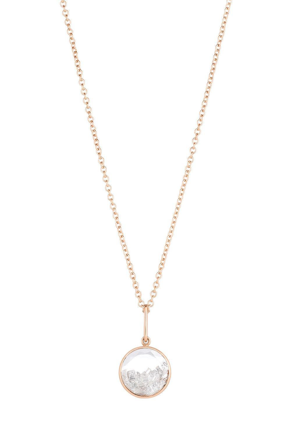 Diamond Core 12 Pendant Necklace-ROSE GOLD-JEWELRYFINE JEWELNECKLACE O-MORITZ GLIK