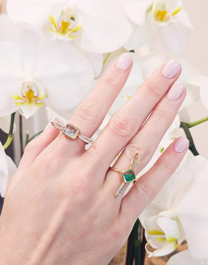 MORITZ GLIK-Doce Shaker Ring-ROSE GOLD