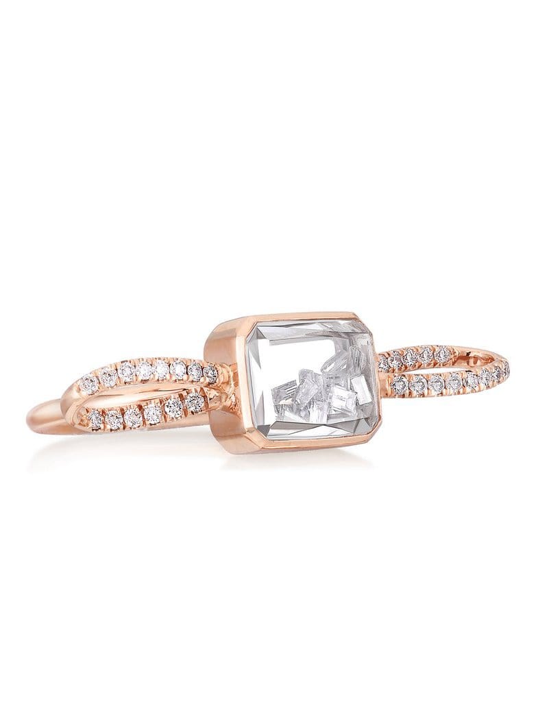 MORITZ GLIK-Doce Shaker Ring-ROSE GOLD
