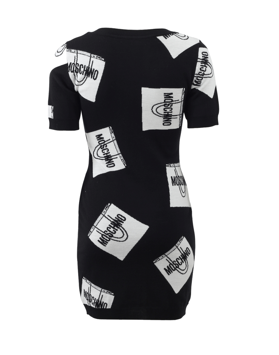 MOSCHINO-Shopping Bag Dress-