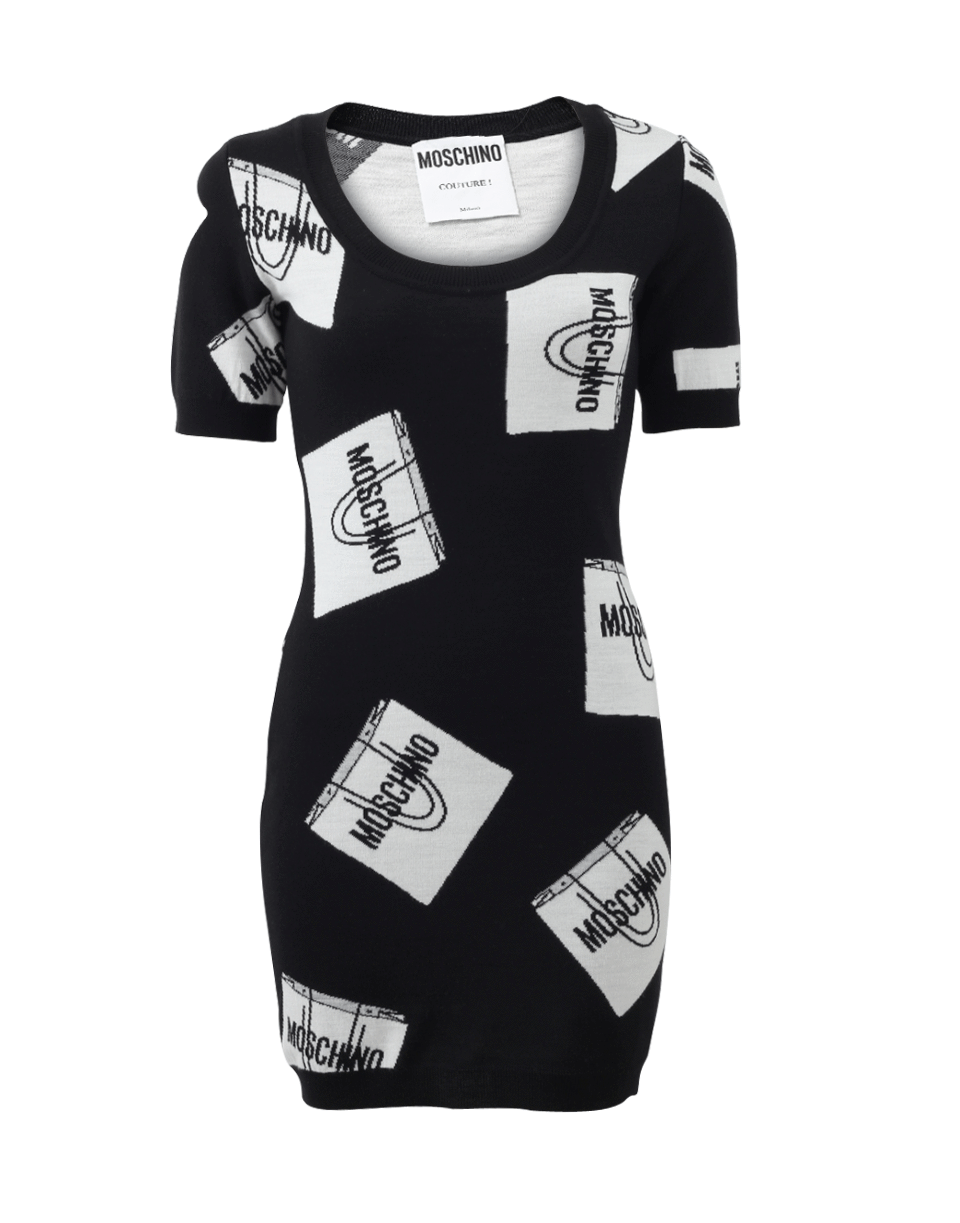 MOSCHINO-Shopping Bag Dress-