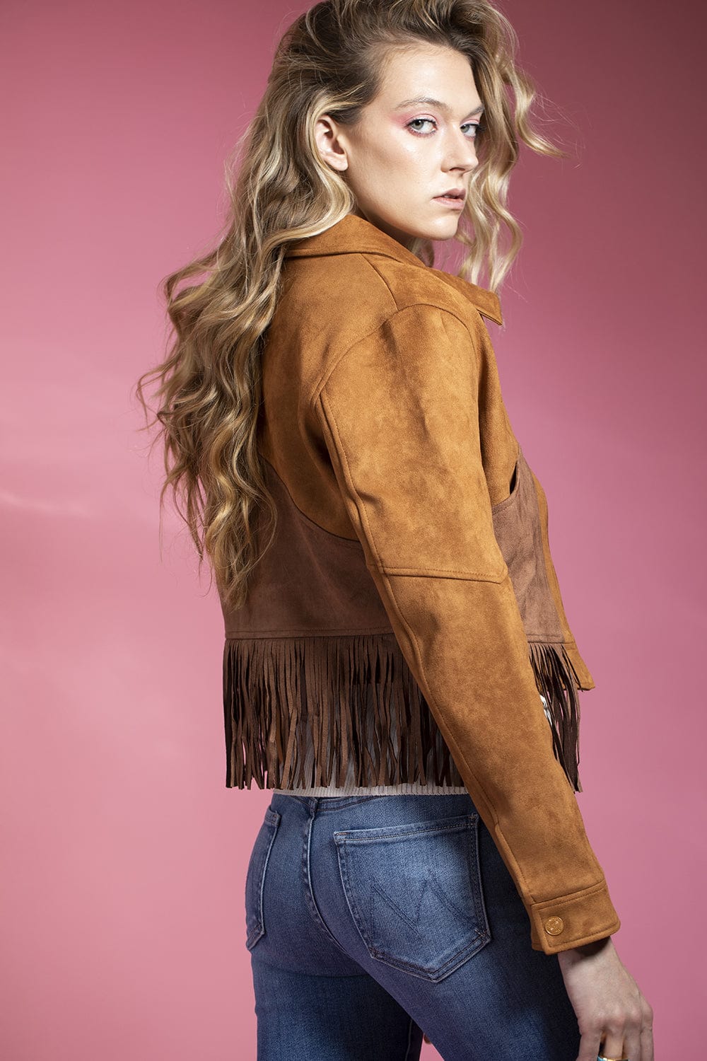 MOTHER-The Peaking Fringe Jacket-