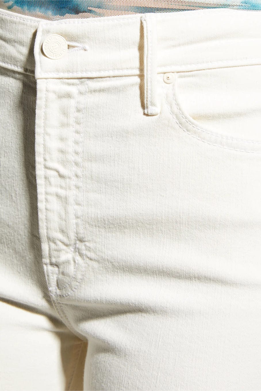 MOTHER-The Rascal Sliced Up Heel Jean-