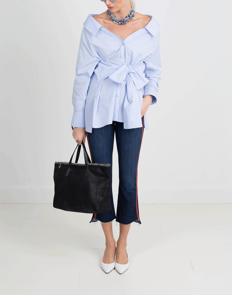 MOTHER-Insider Crop Step Fray Jean-