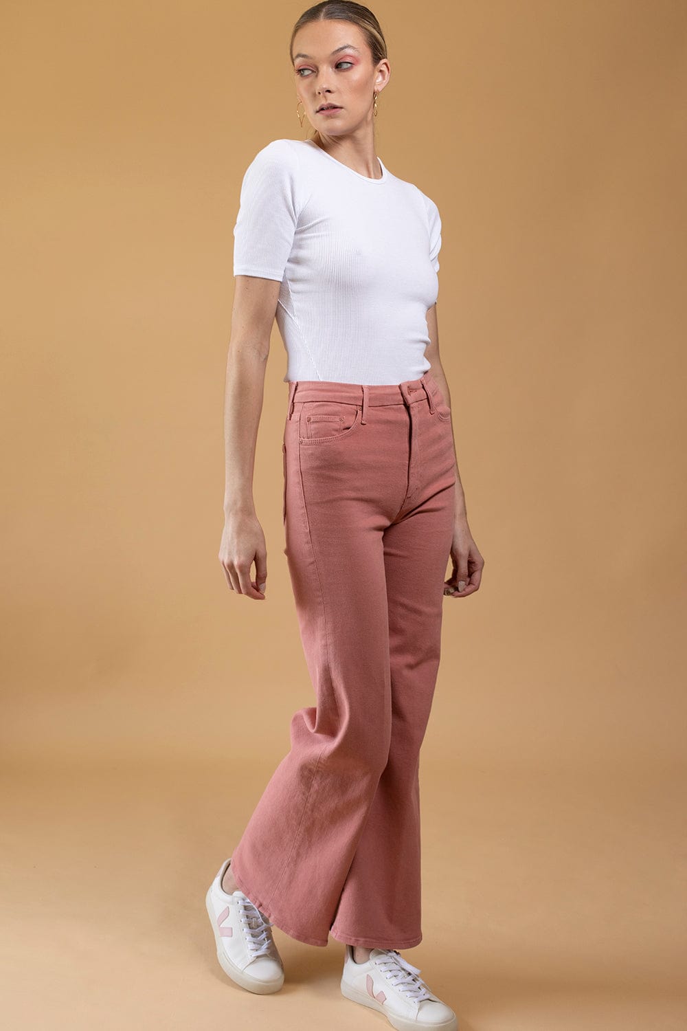 MOTHER-High Waisted Roller Skimp Pant-