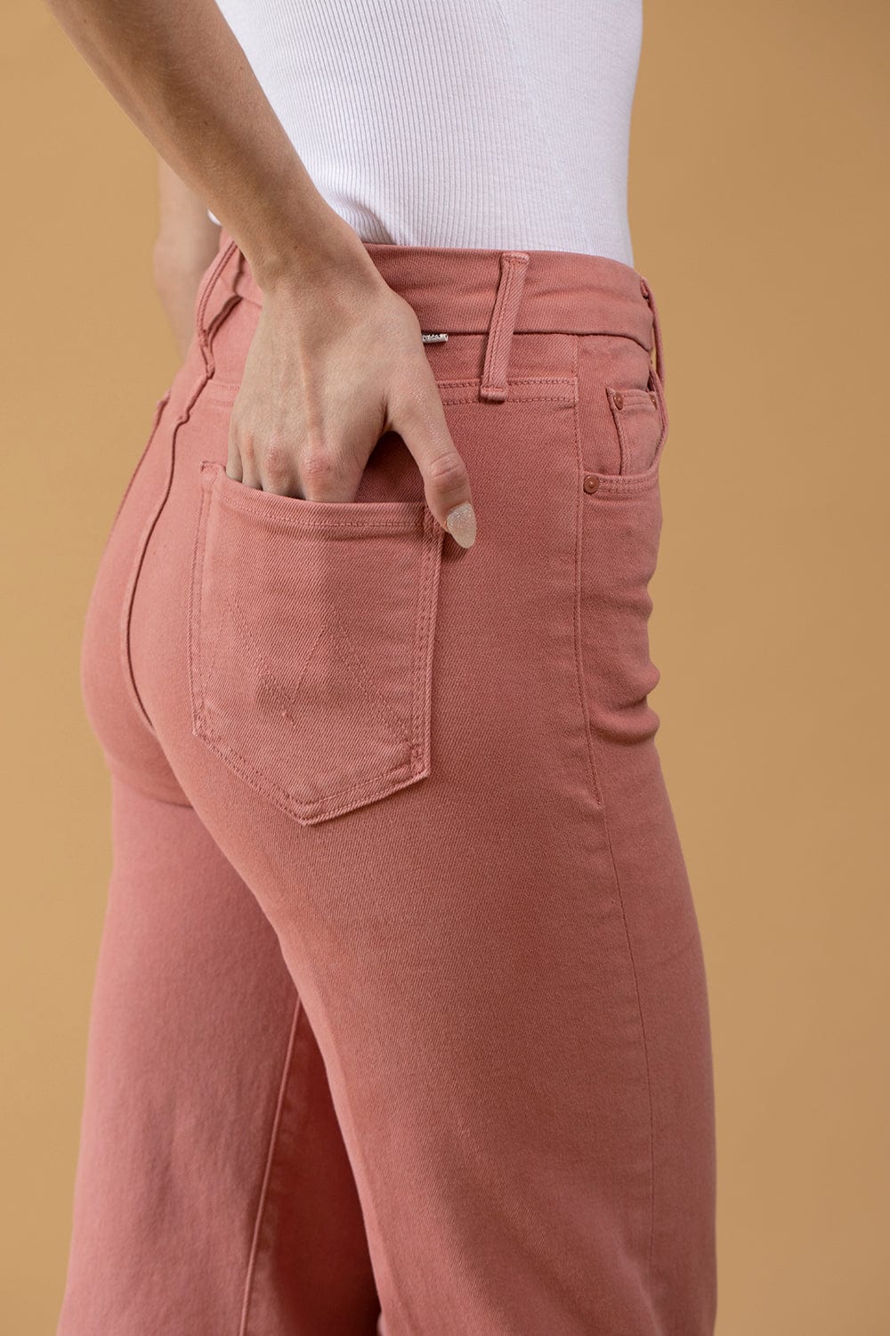 MOTHER-High Waisted Roller Skimp Pant-