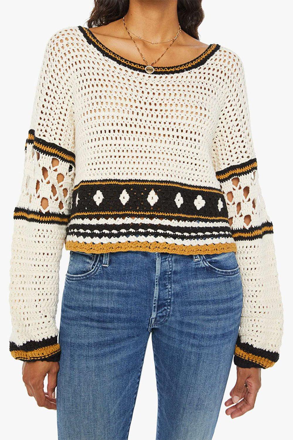 MOTHER-The Bell Sleeve Pullover-