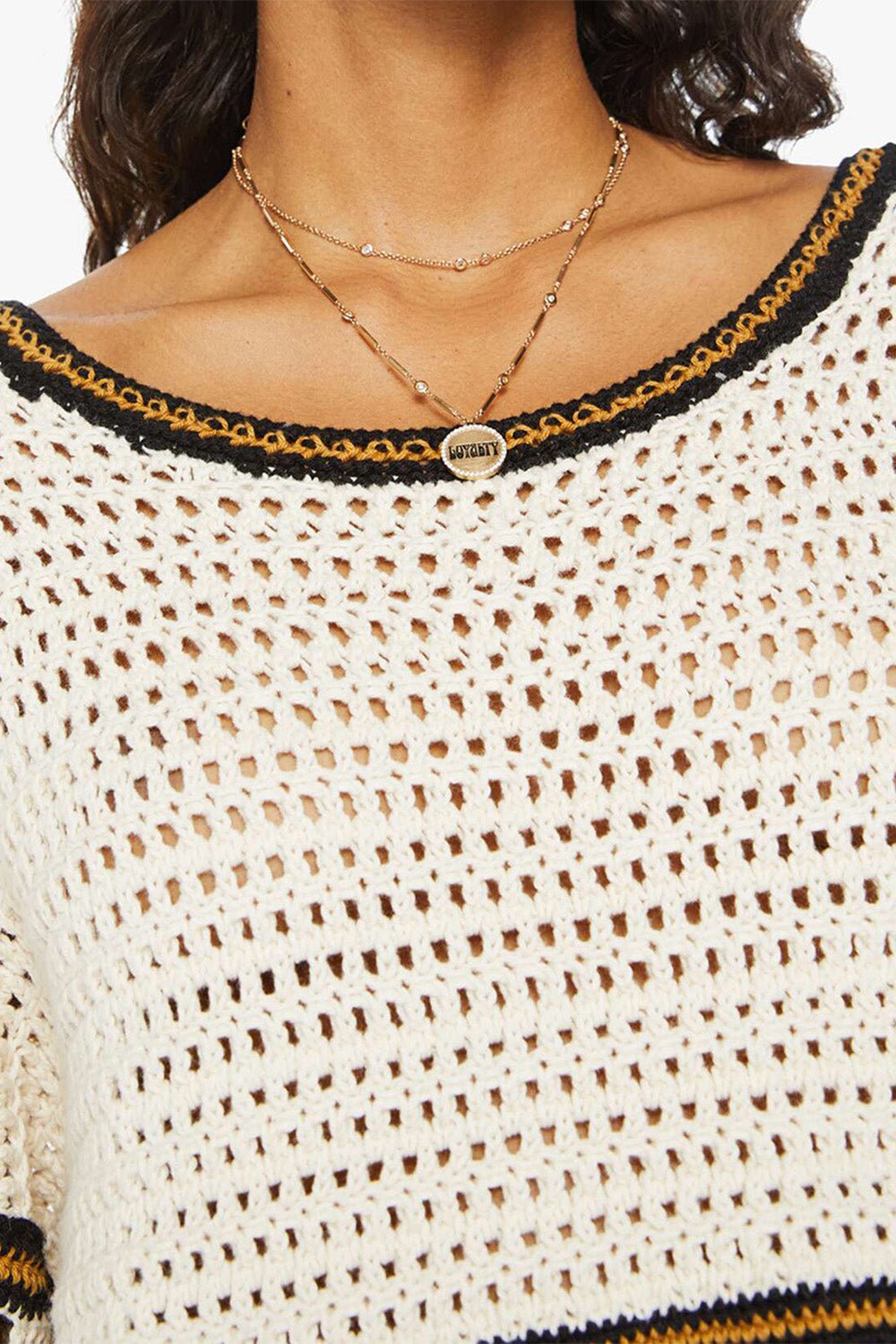 MOTHER-The Bell Sleeve Pullover-